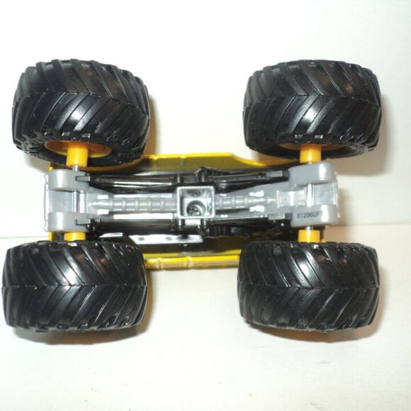 Monster Jam Higher Education Yellow Cool Bus 2023 Hot Wheels 1:43 Scale 3 3/4" L - Picture 5 of 5